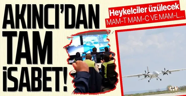 Tam isabet! Bayraktar Akıncı TİHA ilk atış testini başarıyla tamamladı! MAM-C, MAM-L ve MAM-T...