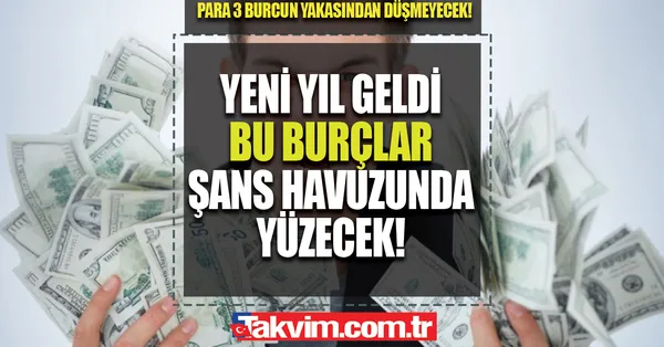 Şans havuzunda yüzecek burçlar belli oldu! Para kene gibi yapışacak! 2023’te burçlara ters köşe!