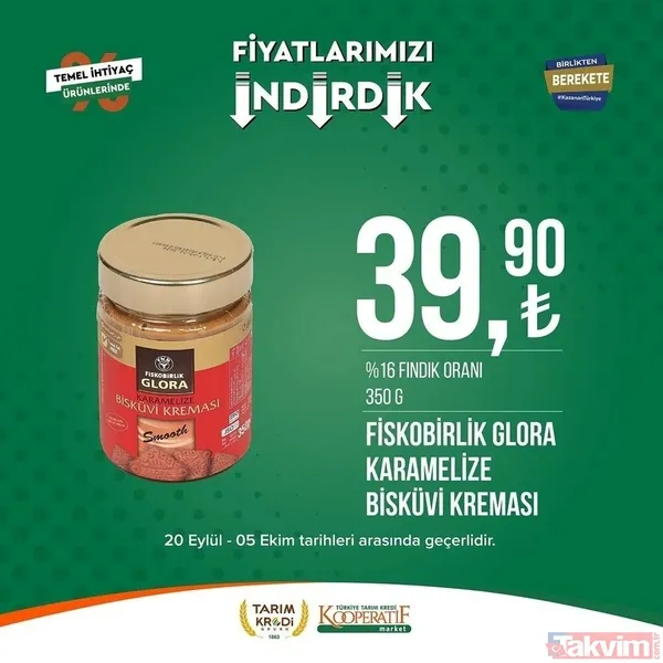 Tarım Kredi 5 Ekim FİYAT LİSTESİ 2023! Kooperatif marketlerinde indirimlerin son günü! Kırmızı mercimek 22.25, tost peyniri 59. 90... - 34