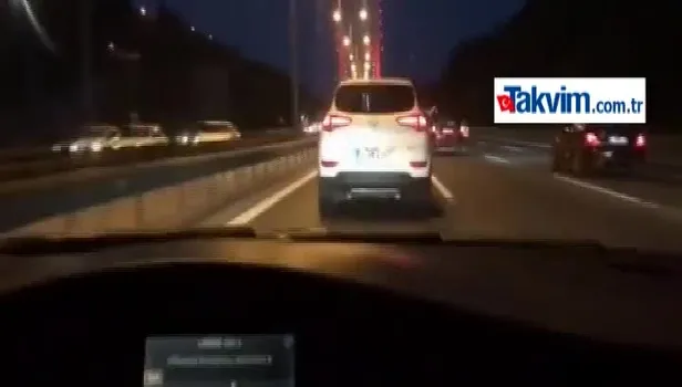 İstanbul’da “makas” ve “drift” terörü kamerada
