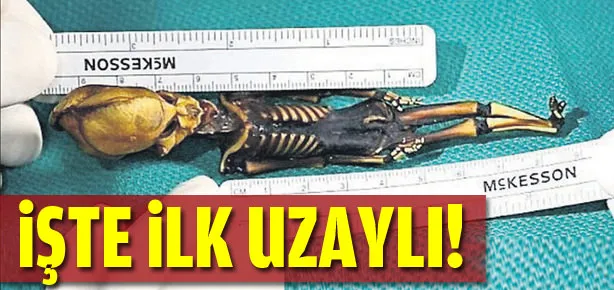 İlk uzaylı!
