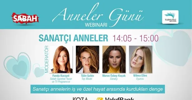 Sabah Gazetesi’nden ’Anneler Günü’ Webinarı