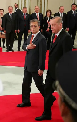 Cumhurbaşkanı Erdoğan Güney Kore'de