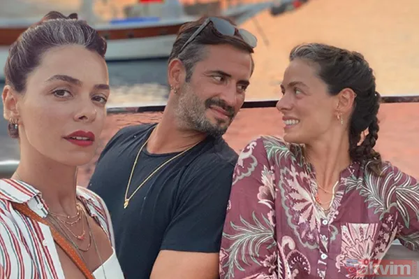 ÖZGE ÖZPİRİNÇCİ VE SEVGİLİSİ BURAK YAMANTÜRK