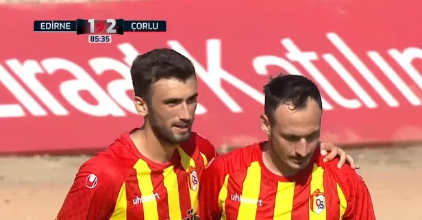 Edirnespor 1 - 2 Çorluspor 1947 (MAÇ SONUCU - ÖZET)
