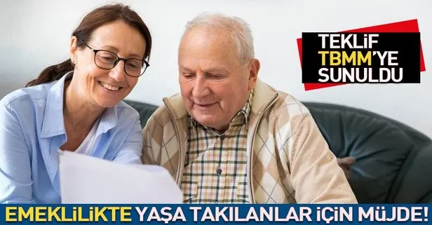 Emeklilikte yaşa takılanlar için müjde!