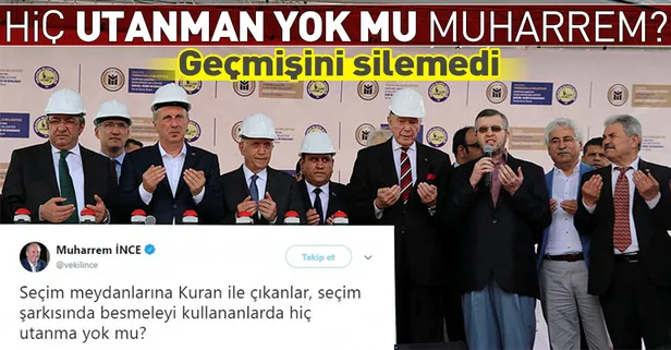 Muharrem İnce'nin Kur'an çelişkisi