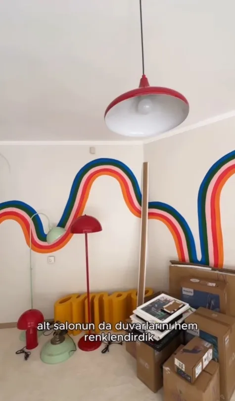 Eser ve Berfu Yenenler’in yeni evi gündem oldu! Dekorasyonu görenler: Anaokulu gibi! - 9