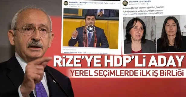 CHP’nin Fındıklı Belediye Başkan adayı Ercüment Çervatoğlu HDP’li çıktı