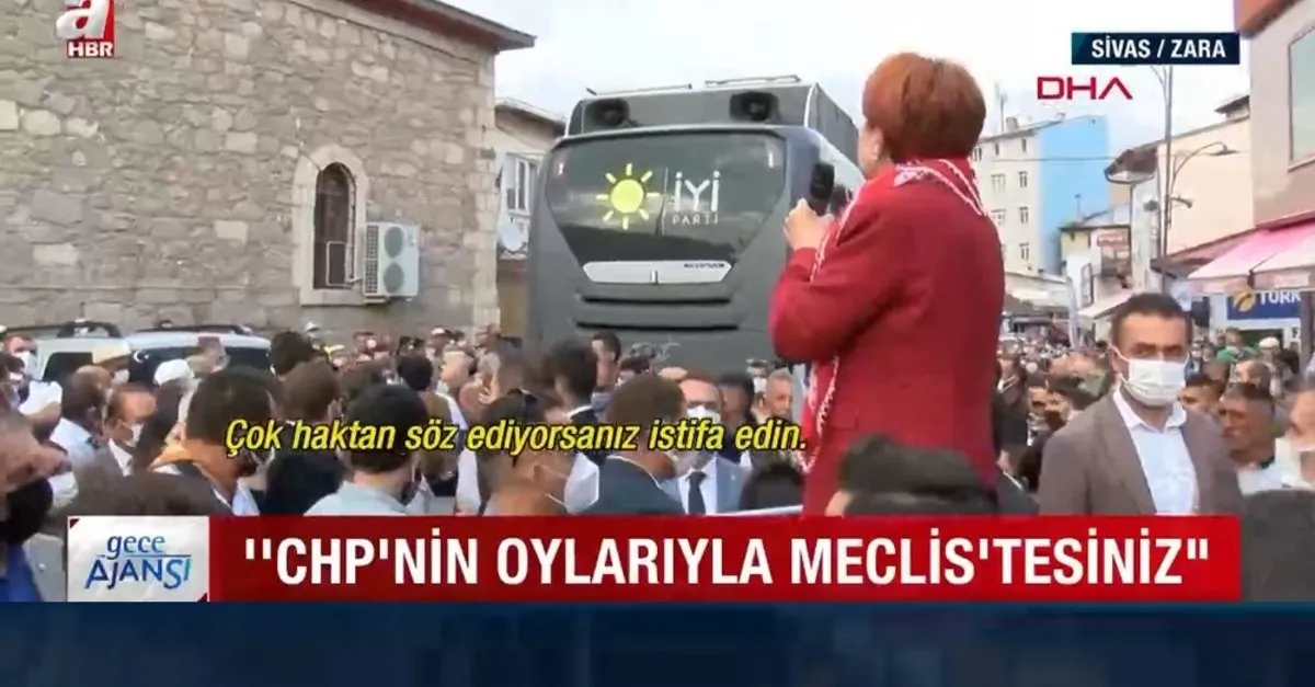 İP lideri Meral Akşener'e gerçekler ağır geldi! İstifa et diyen vatandaşa çirkin saldırı