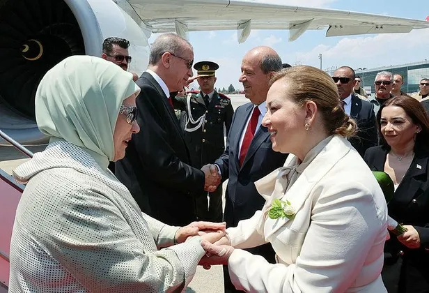 Gelenek bozulmadı! İlk durak KKTC... Başkan Recep Tayyip Erdoğan: Masaya dönüş için tanınma şart-5