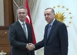 Cumhurbaşkanı Erdoğan, NATO Genel Sekreterini kabul etti