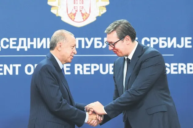 Başkan Recep Tayyip Erdoğan, Sırbistan Cumhurbaşkanı Aleksandar Vuçiç ile görüştü