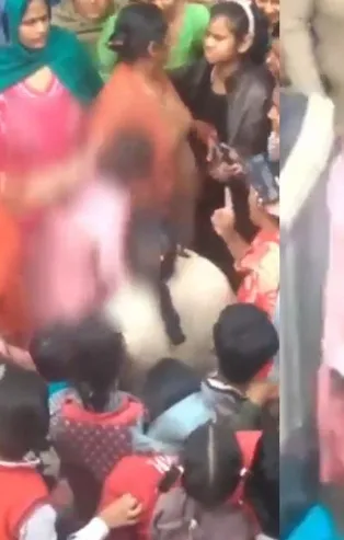 Hindistan'da mide bulandıran olay! Genç kadına toplu tecavüz edip dövdüler