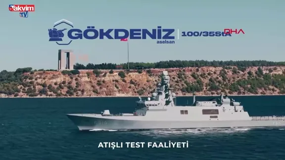 ASELSAN GÖKDENİZ'den nokta atış! Hedefi tam isabetle vurdu!