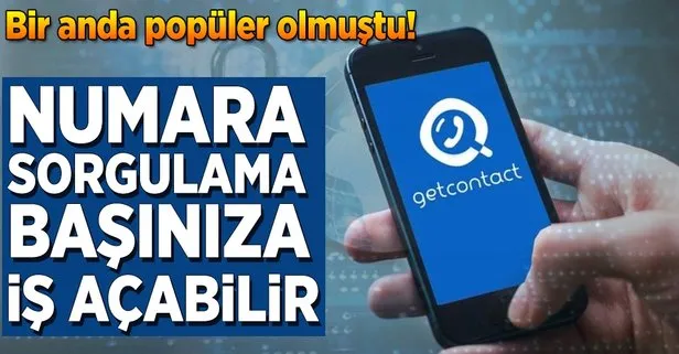 Numara sorgulama başınıza iş açabilir