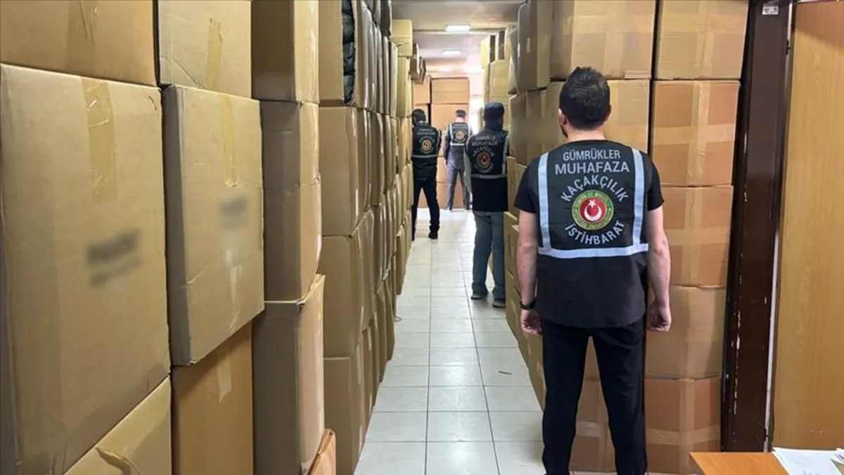 Ticaret Bakanlığı tarihi operasyonu duyurdu: 1 milyar TL değerinde kaçakçılığa engel olundu!