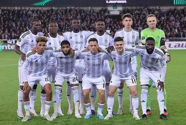 Beşiktaş zorlu deplasmandan 1 puan aldı