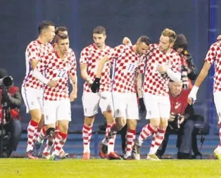 Hırvatistan evinde 3 puanı kaptı