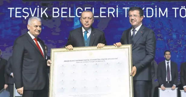 Cumhurbaşkanı Erdoğan 'süper teşvik paketi'ni açıkladı