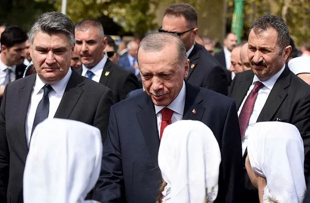 SON DAKİKA: Başkan Erdoğan'a Hırvatistan'da anlamlı ödül! Adının verildiği İslam Kültür Merkezi'ni açtı...-9