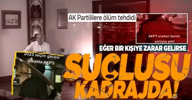 CHP Genel Başkanı Kemal Kılıçdaroğlu hedef gösterdi! AK Parti düşmanları harekete geçti