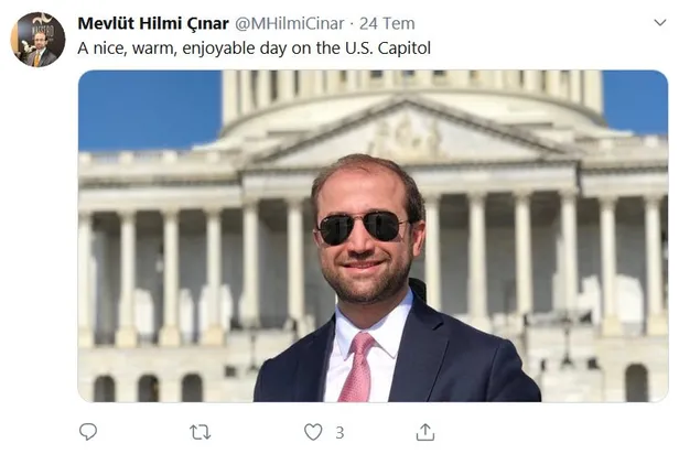 Büyük skandal! FETÖ’cü hainler Mevlüt Hilmi Çınar ve Enes Kanter ABD'li senatörlerle görüştü-2