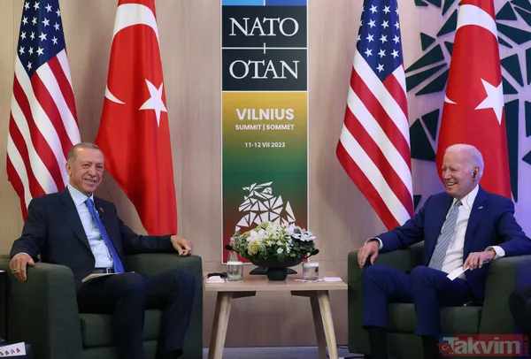 Vilnius'taki Başkan Erdoğan - Biden zirvesine büyük ilgi! Kare kare tarihi anlar - 17