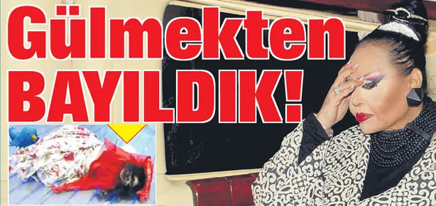 Gülmekten bayıldık!