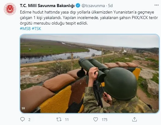 son-dakika-msb-duyurdu-yunanistana-kacmaya-calisan-pkkkckli-yakalandi-1618557772714.jpg SON DAKİKA! MSB duyurdu: Yunanistan'a kaçmaya çalışan PKK/KCK'lı yakalandı-1