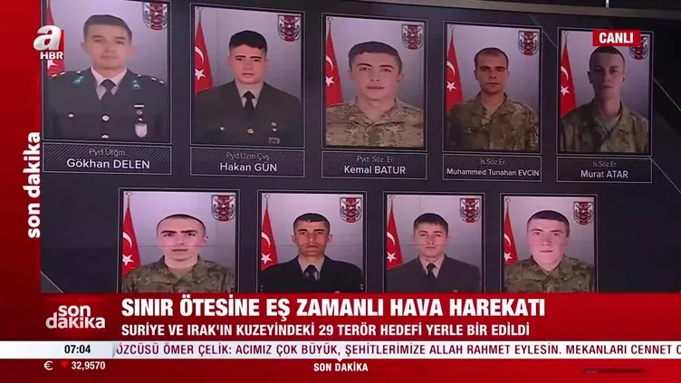 Irak'ın kuzeyinden acı haber: 9 asker şehit 4 yaralı
