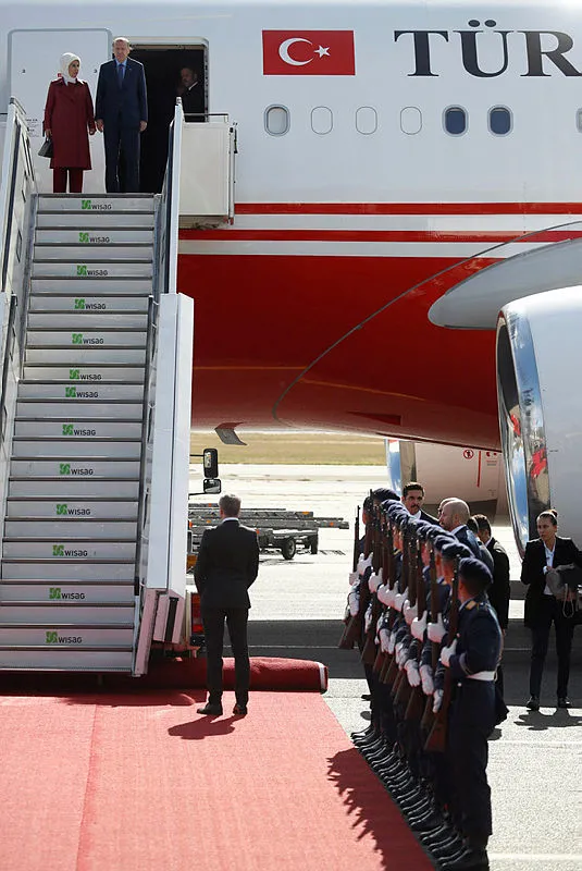 Son dakika: Başkan Erdoğan Almanya'da-4