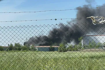 İZLE I Tekirdağ'da fabrikada korkutan yangın!