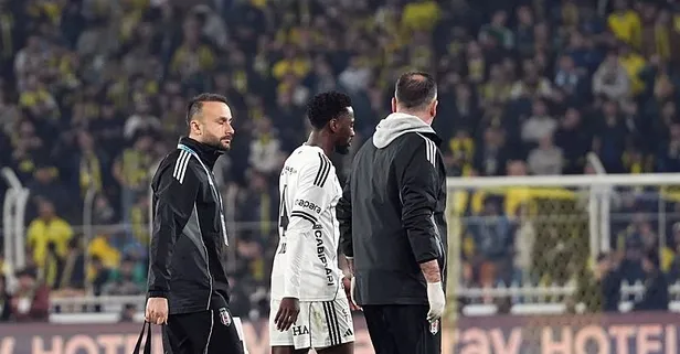 Beşiktaş'ta Ndidi şoku! Gerilme ve kanama