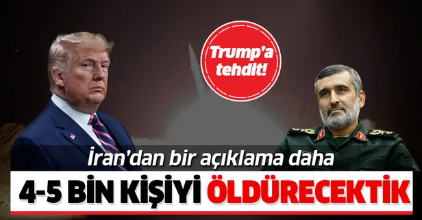 Son dakika: İran'dan bir korkutan açıklama daha: "4000-5000 kişiyi öldürecektik"
