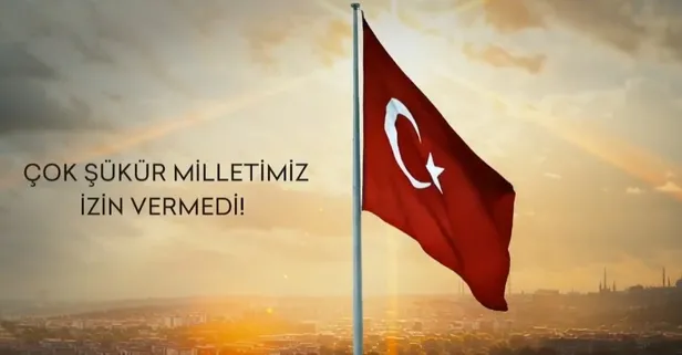 AK Parti'den "15 Temmuz" paylaşımı: "Tarih, 15 Temmuz gecesini bir milletin destansı direnişi olarak yazacak"