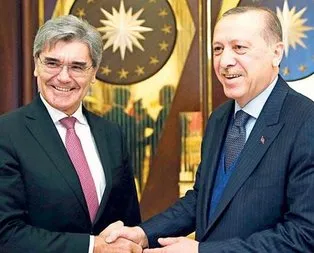 Cumhurbaşkanı Erdoğan ile Alman devden 40 dakikalık yatırım zirvesi