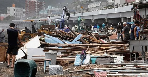 Japonya’da tayfun felaket: 74 kişi öldü
