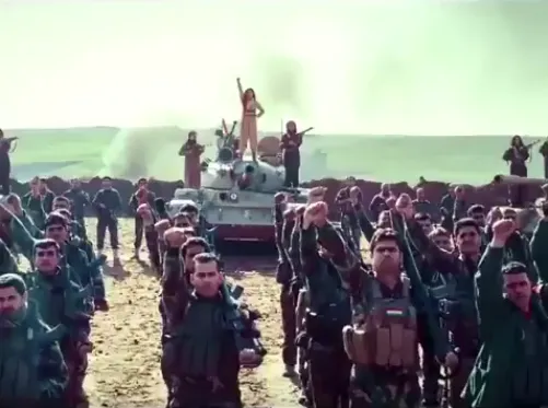 ABD’nin proje yüzü! PKK/YPG’nin PR’ını böyle yapıyorlar