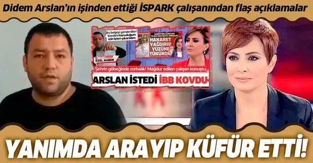 Mağdur İSPARK çalışanı Aykut Arıkan’dan flaş açıklamalar: Yanımda Murat Ongun’u aradı beni işten attırdı