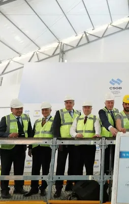 Sıfır iş kazasına mega projede start verildi