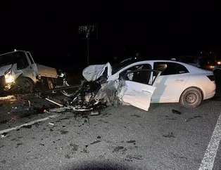 Konya’da feci kaza! 4 yaralı