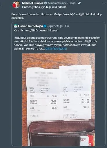 Bakan Şimşek KDV oyununa el koydu: Sosyal medyada cevapladı!-1