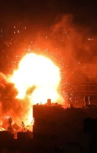 İsrail'den Gazze'ye hava saldırısı