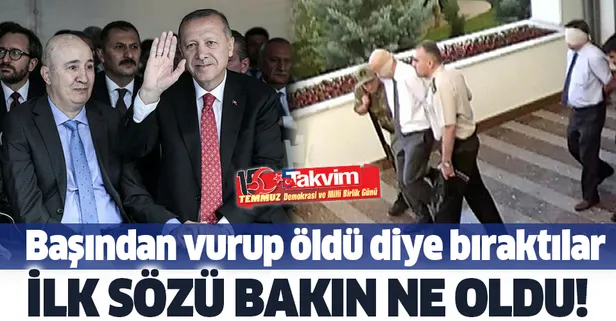 Gazi Turgut Aslan 15 Temmuz gecesinde yaşananları anlattı: Örgütle mücadelemden ötürü beni vurdular