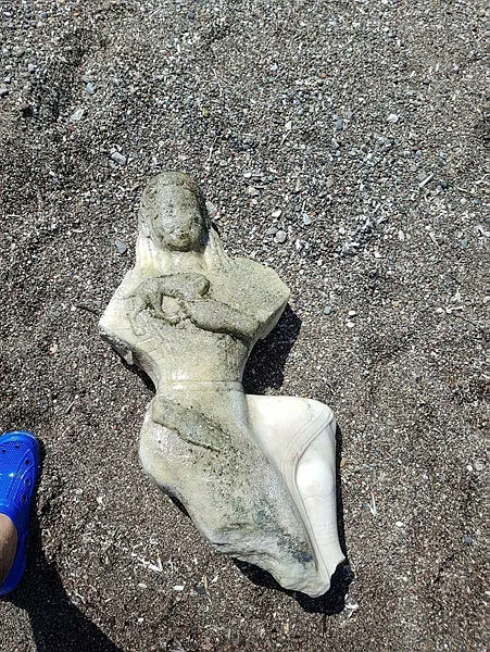 Muğla'da denizden çıkan heykel hayrete düşürdü! Sırrı ortaya çıktı-5