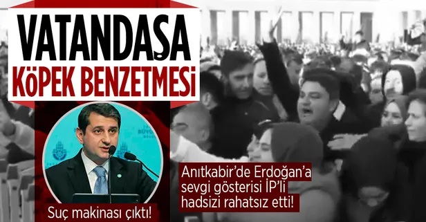 İYİ Partili İbrahim Özkan'dan Anıtkabir’de Erdoğan’a sevgi gösterisinde bulunan vatandaşlara hadsiz sözler!