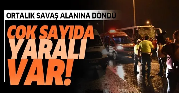 Adana’da korkunç kaza! Çok sayıda yaralı var