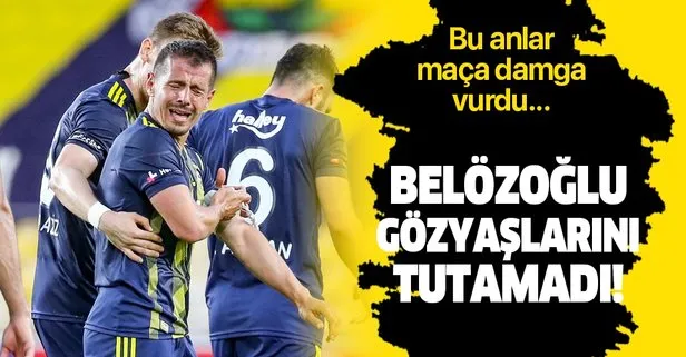 Fenerbahçe - Yeni Malatyaspor maçına damga vuran an! Emre Belözoğlu gözyaşlarını tutamadı