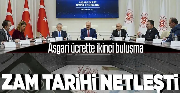 İşte asgari ücrette zam tarihi! Toplantı sonrası flaş açıklama